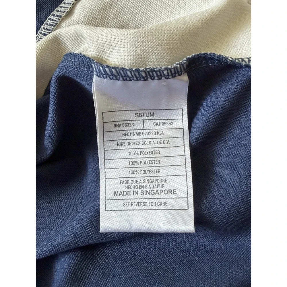 Vintage 90s Nike Basketball Collared Polo Warmup Pullover Shirt Size XL